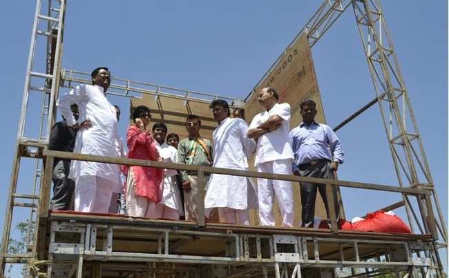 Selja Kumari visits Udaipur, inspects arrangement for Rahul Gandhi