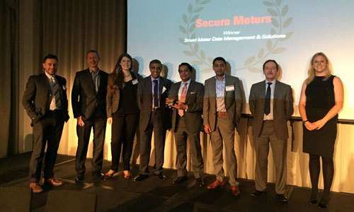 Secure Meters wins prestigious award in England