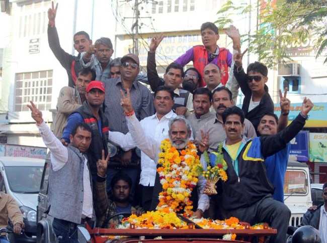 Saffron Shines as BJP takes over 6 Seats in Udaipur District