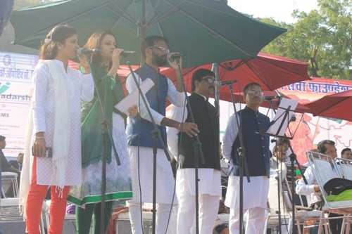 Manohar Parrikar, Anandji grace Udaipur’s VANDEMATRAM Event