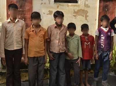 Police rescue 6 Child Laborers