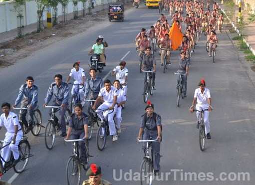 Cycle Rally on World Population Day