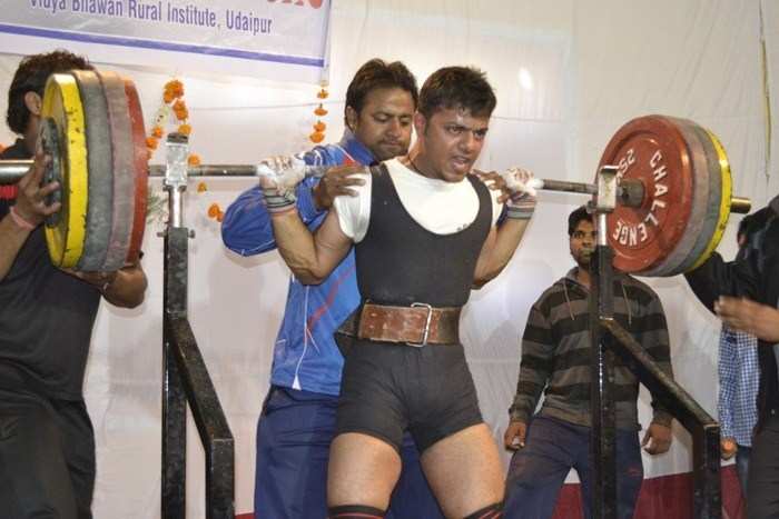 Strength-Show of Arts College and Meera Girls in Power Lifting