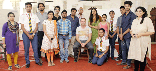  15 selected artists of Udaipur to receive training from International Painter