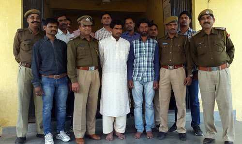Property Dealers arrested with 10 illegal pistols