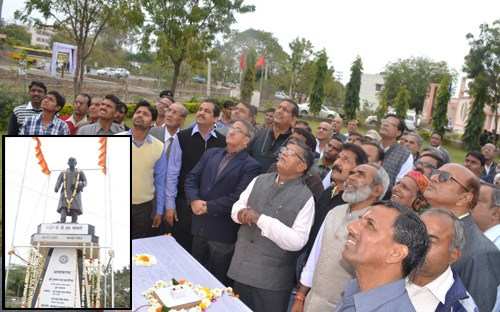Kothari Statue Inaugurated at MLSU