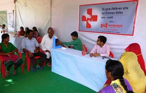 Health and Medical Check up Camps by Wonder Cement