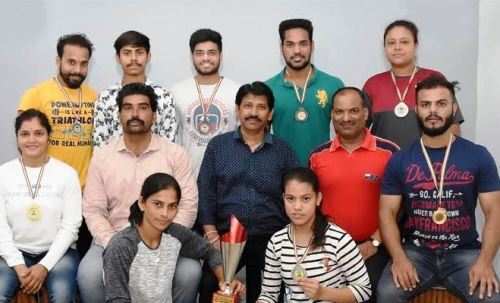 उदयपुर टीम का शानदार प्रदर्शन 2 स्वर्ण, 4 रजत व 2 कांस्य पदक जीता, महिला वर्ग में भी उपविजेता