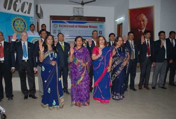 Rotary Club oath taking ceremony Held