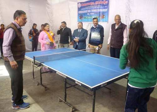 Udaipur college teams enter finals of Table Tennis competition