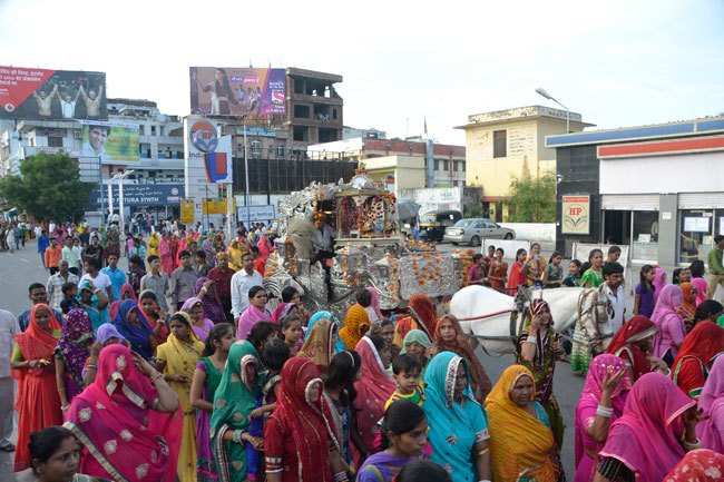 [Photos] Mass Procession on Ramdev Jayanti