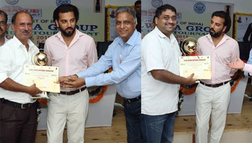 Chess Grand Master R.R Laxman and Umesh Lalwani announced Champions