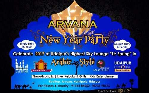 Tema Árabe – Welcome 2017 | Arabic Theme New Year Party at Arvana