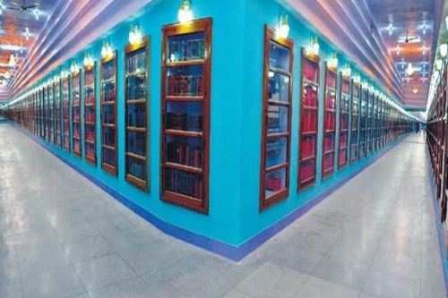 Over 9 Lakh books in the Underground Library at Jaisalmer
