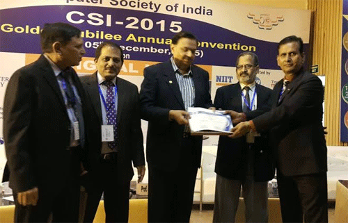 CSI-Udaipur receives Best Chapter Award Region-3