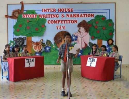 Focus on writing and oratory at Seedling Story telling competition