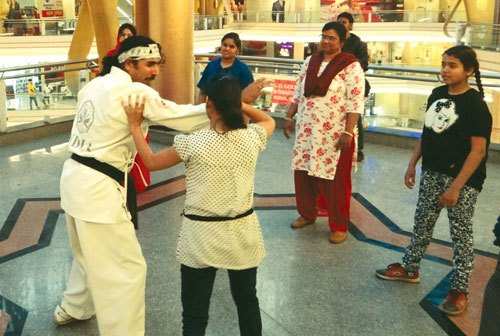 Self Defense Training classes organized at Celebration Mall