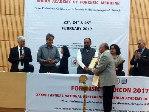 Geetanjali Doctor Awarded Fellowship in Forensic Medicine