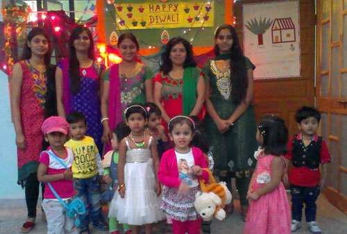 Tree House kids celebrate Deepawali