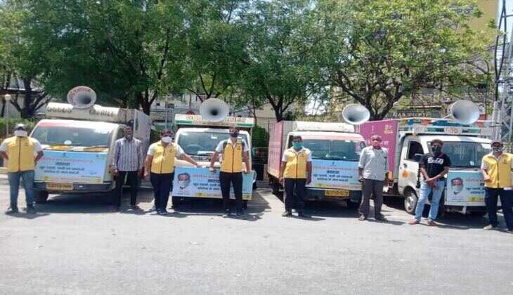घर-घर, गली-गली तक पहुंच रहा कोरोना जागरूकता संदेश
