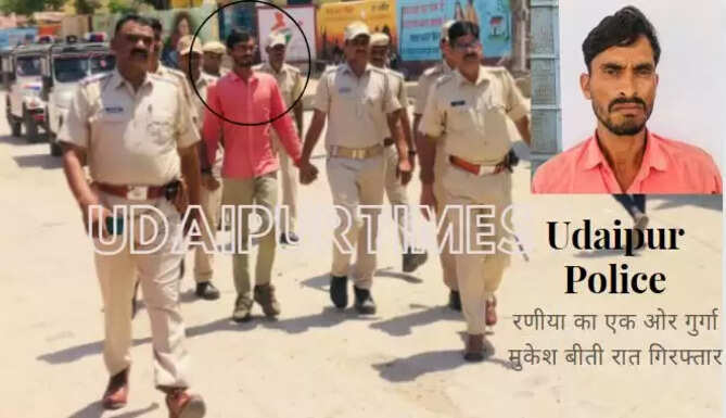 Udaipur Police arrest Raniya Gang Member Wanted Accused