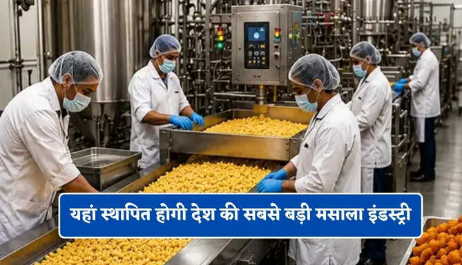 यहां स्थापित होगी देश की सबसे बड़ी मसाला इंडस्ट्री, हजारों युवाओं को मिलेगा रोजगार&nbsp;