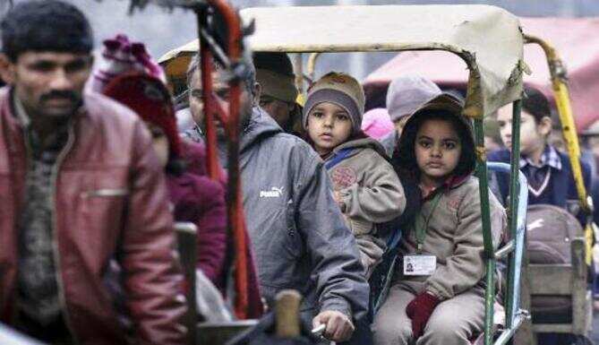 सर्दी के कारण स्कूलो के समय में परिवर्तन