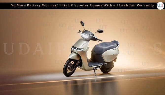 No More Battery Worries! This Electric Scooter Comes With a 1 Lakh Km Warranty