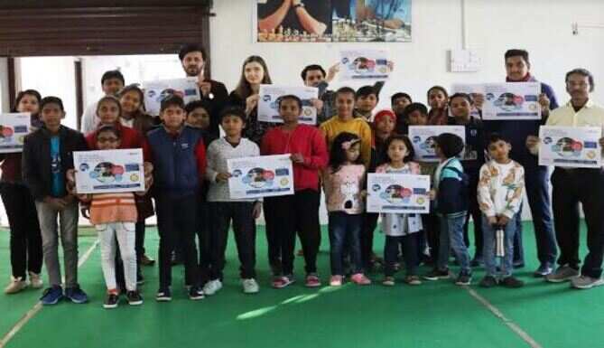 सेलिब्रेशन माॅल में चैस चैम्पियनशिप