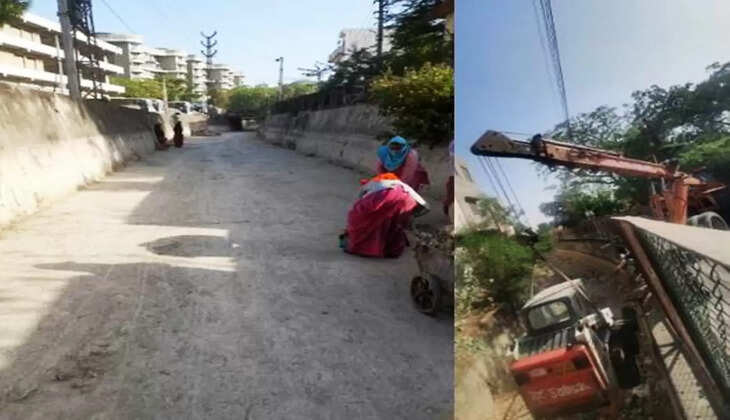 Cleaning madar nahar