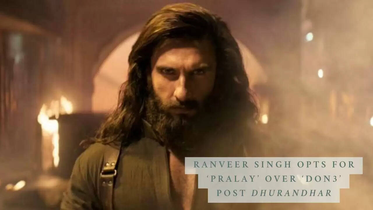 Ranveer Singh exits Don 3 to focus on Pralay after Dhurandhar success