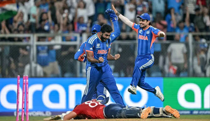 Defending Champions India Beat England to Reach Record Fourth T20 World Cup Final