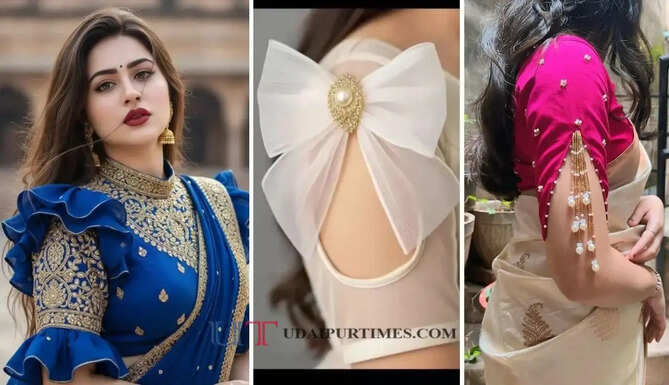 साड़ी का ब्लाउज सिलवाने से पहले एक बार देख लें बाजू के ये ट्रैंडी लेस्टेट डिजाइन, लुक लगेगा स्टाइलिश&nbsp;
