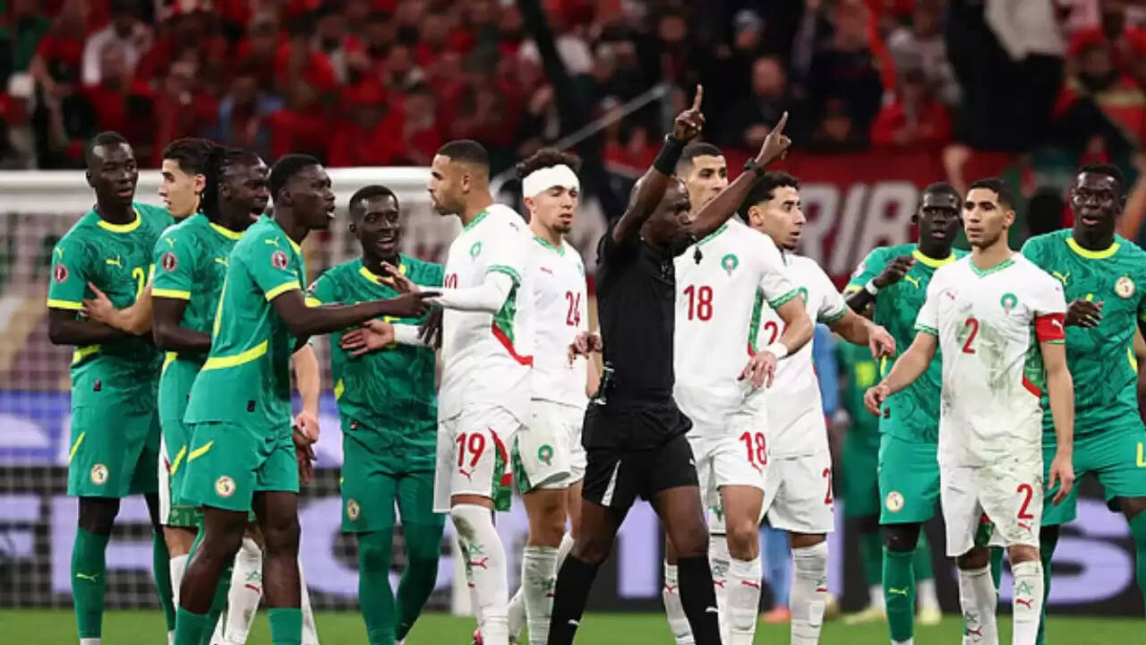 Chaos Breaks Out in Morocco vs Senegal Africa Cup of Nations Final