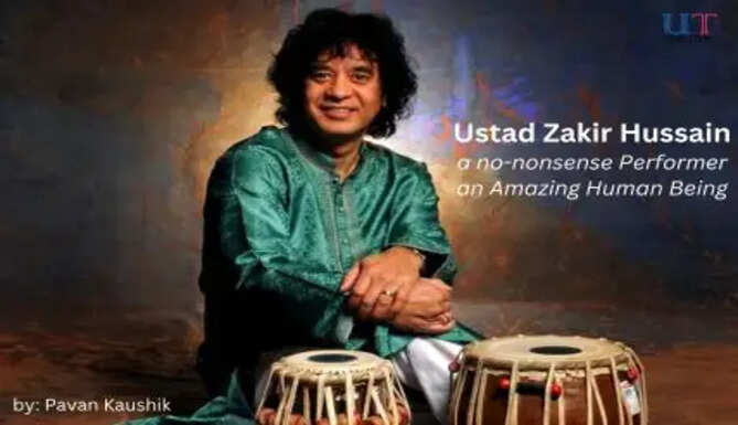 Zakir ji was straight forward and a no-nonsense person&nbsp;when it came to performance. He always made people realise appreciate that musical performances are&nbsp;not a party - music is divine, respect the artist and the music.