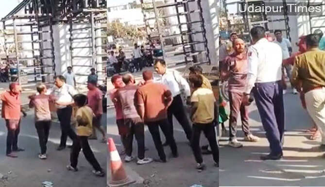 attack on police