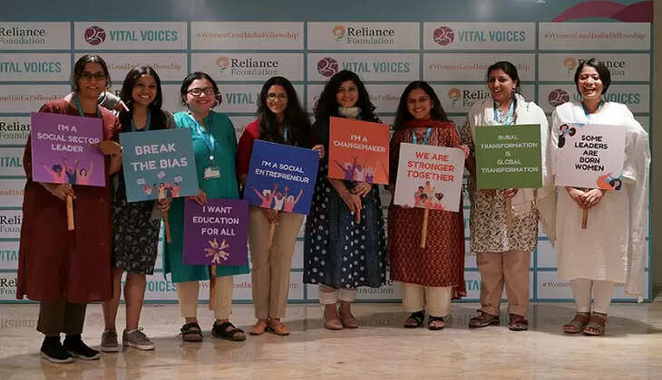 Women Leaders India Fellowship 2024-25 Applications Invited Reliance Foundation Fellowship Program Vital Voices Global Partnership