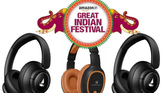 Best headphone deals during Amazon Great Indian Festival 2026 featuring Sony, Bose, JBL, Sennheiser and Marshall headphones.