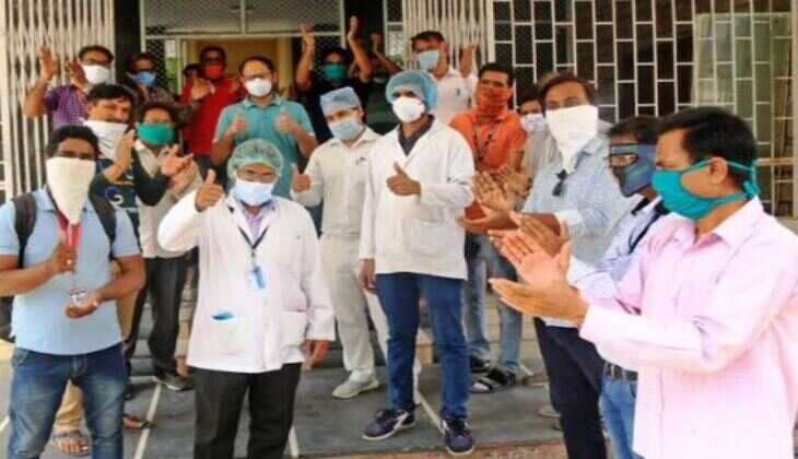 मीडियाकर्मियों की स्वास्थ्य व कोरोना जांच