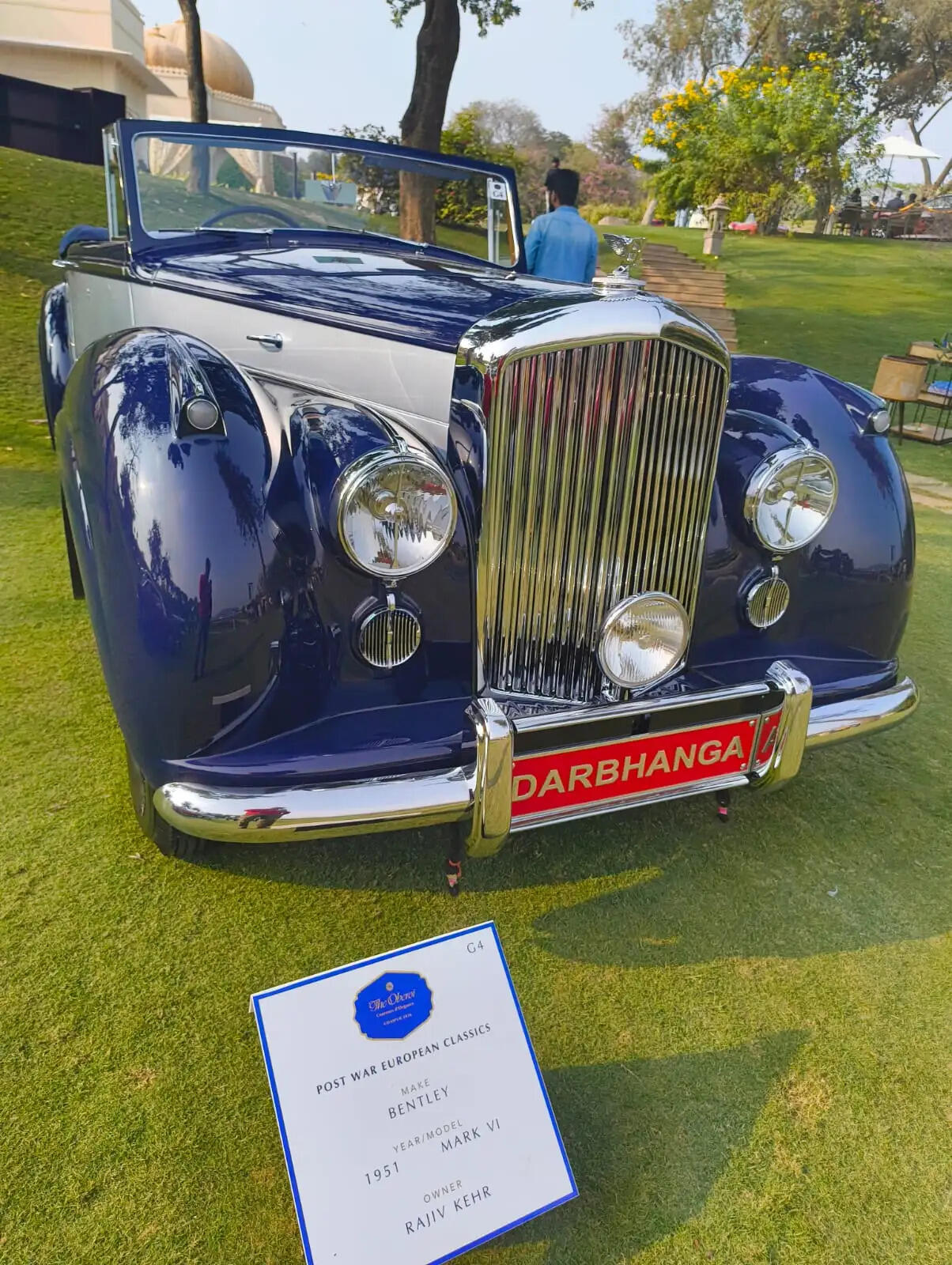 Rare Vintage Automobiles and Cars in Udaipur Oberoi Concours Udaipur