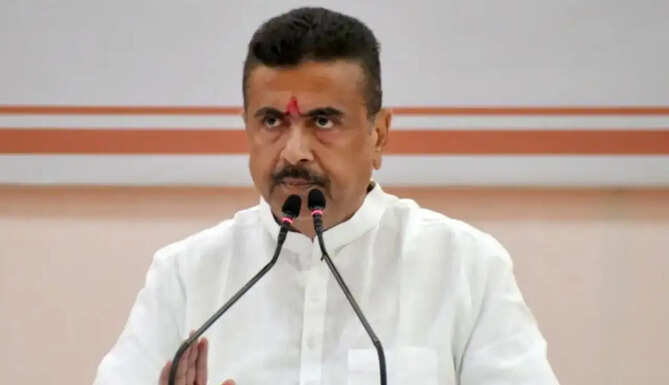 West Bengal Chief Minister Subhendu Adhikari during cabinet portfolio allocation discussions at Nabanna