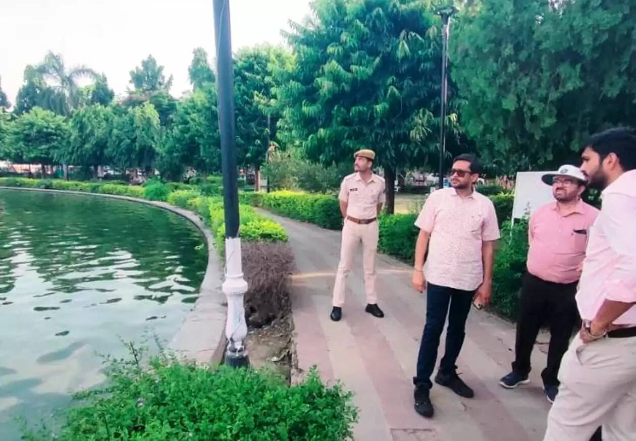 Sukhadia Circle beautification plan