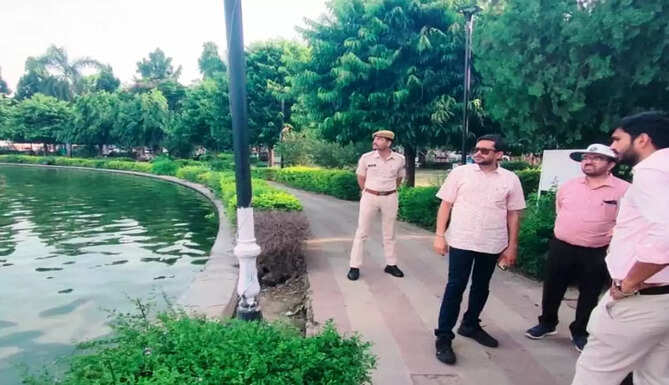 Sukhadia Circle beautification plan