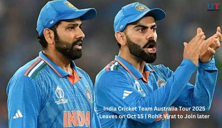 India Cricket Team Australia Tour 2025