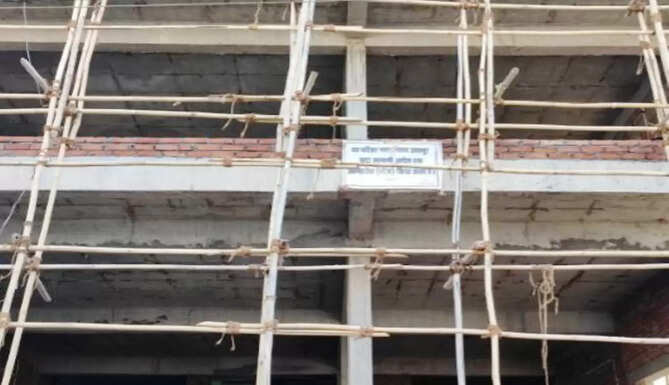 building seized at ashoknagar