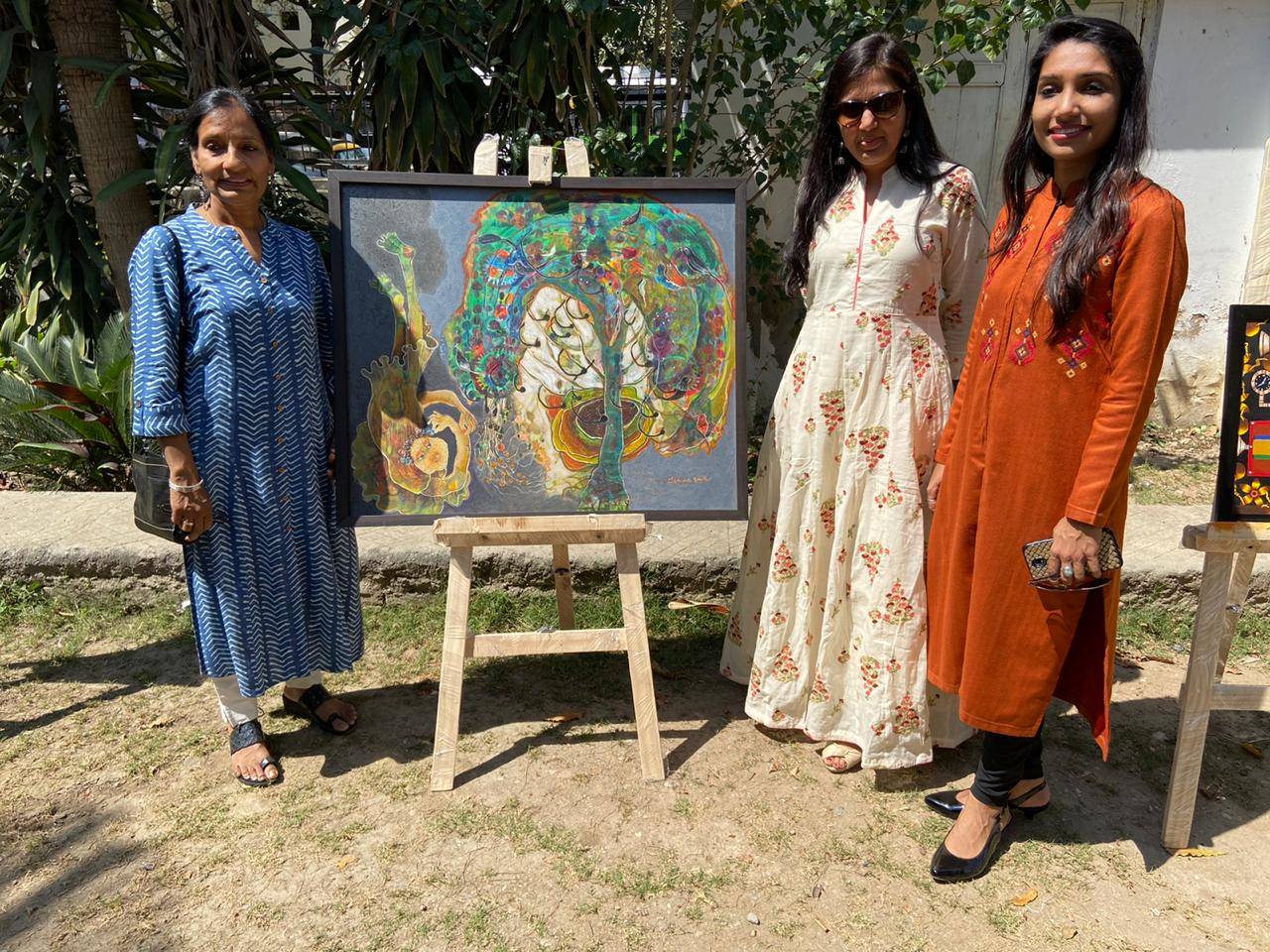 Painting exhibition on International Women's Day by Gallery Artoz
