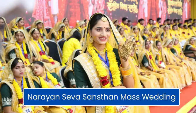 Narayan Seva Sansthan Mass Wedding