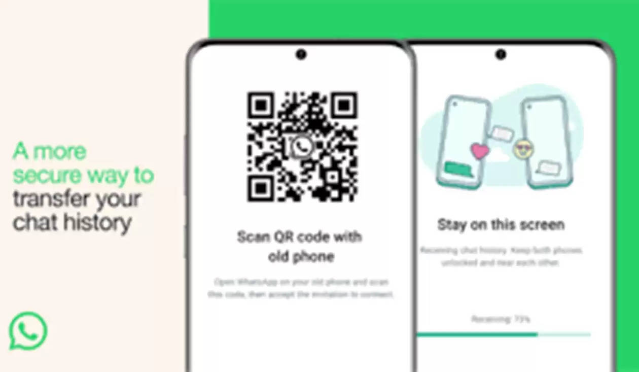 WhatsApp New QR Code Chat Transfer Feature