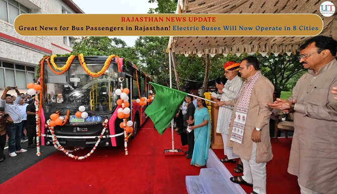 Great News for Bus Passengers in Rajasthan! Electric Buses Will Now Operate in 8 Cities