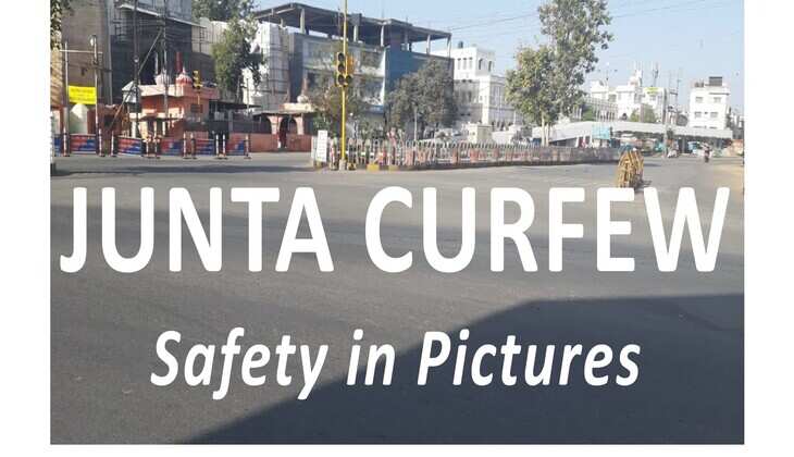 [In Pictures] Janta Curfew in the Villages of Udaipur | They were vastly aware and supportive